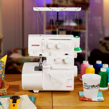 Janome Sewing Machines Janome Overlocker 8004D  - The Sewing Studio for sale UK - The Sewing Studio