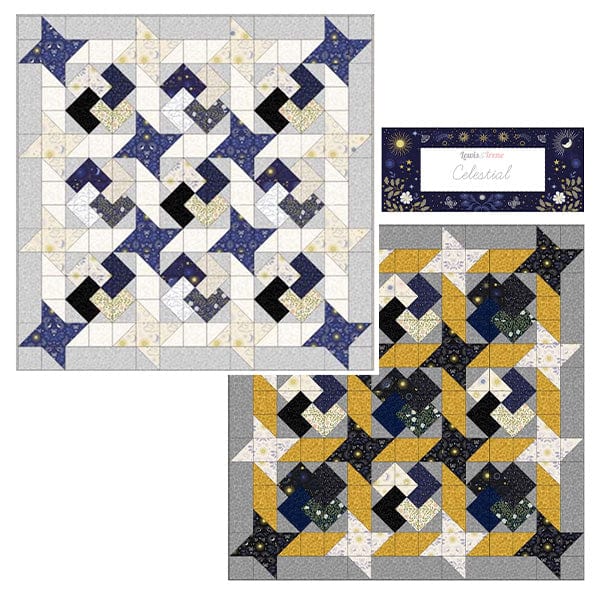 Lewis and Irene Download Free Pattern: 2 Celestial Quilts  - The Sewing Studio