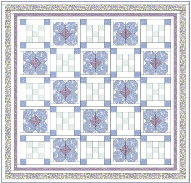 Lewis and Irene Download Free Pattern: Dear Spring Quilt  - The Sewing Studio