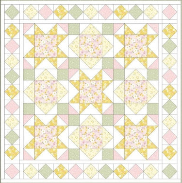 Lewis and Irene Download Free Pattern: Joys Of Spring Quilt  - The Sewing Studio for sale UK - The Sewing Studio