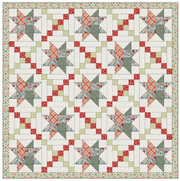 Free Pattern: Lewis & Irene Celtic Christmas Quilt