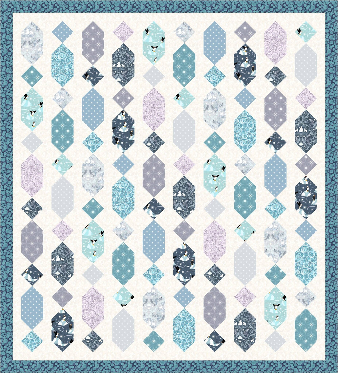 Free Pattern: Lewis & Irene Where the Sky Dances Quilt