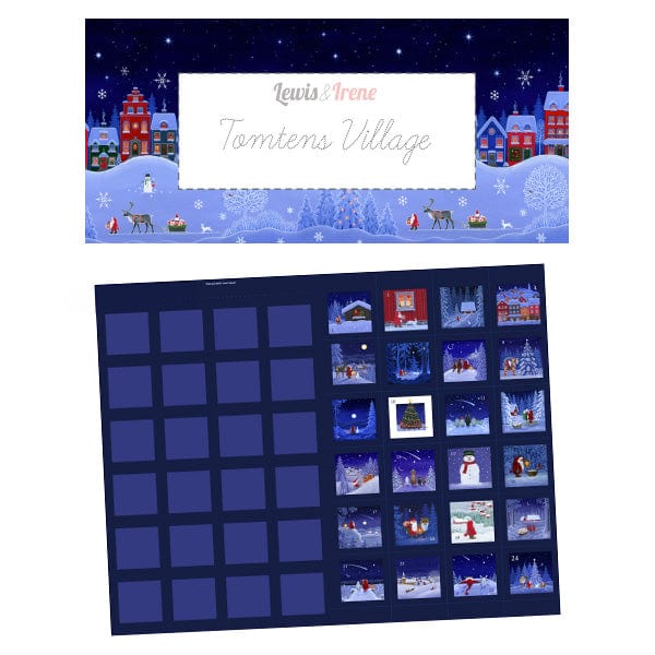 Lewis and Irene Download Free Pattern: Tomtens Village Advent Instructions  - The Sewing Studio