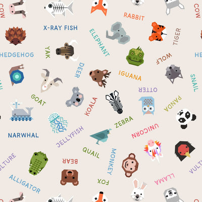 Animal Names Cream