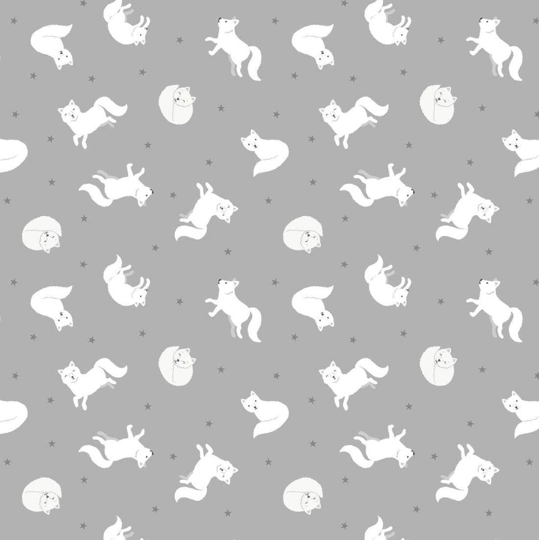 Lewis and Irene Fabric Lewis and Irene Small Things Polar Animals  - The Sewing Studio