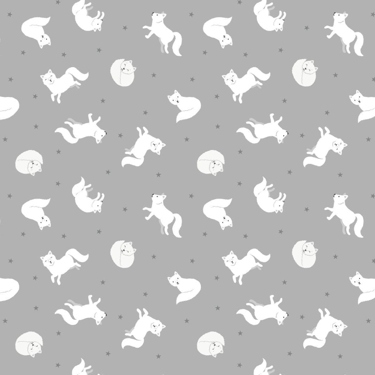 Lewis and Irene Fabric Lewis and Irene Small Things Polar Animals  - The Sewing Studio