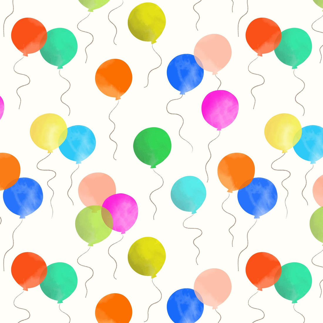 Multi-coloured Novelty Lewis and Irene Fabric Lewis & Irene Small Things Celebrations - The Sewing Studio