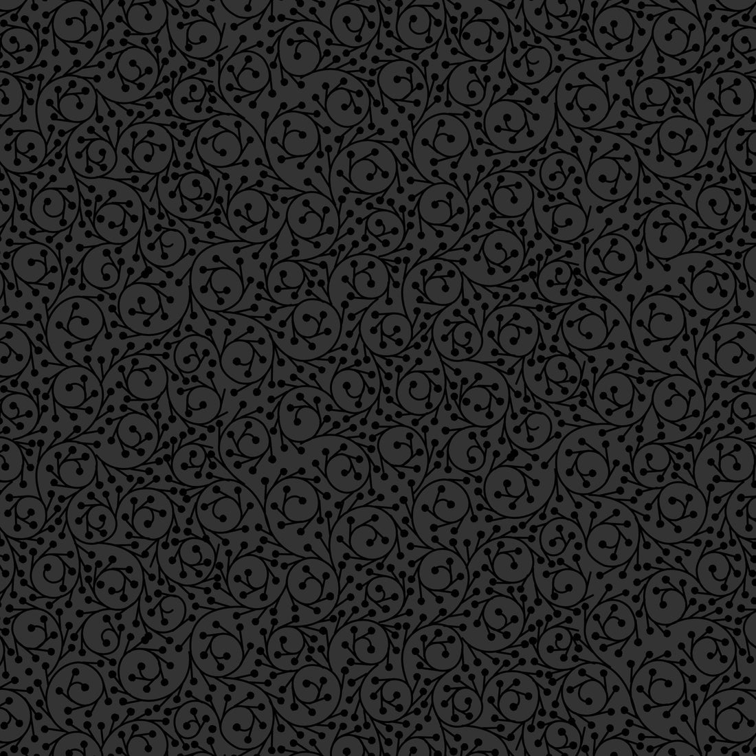Black Floral Lewis and Irene Fabric Lewis & Irene Tiny Tonals SS26 - The Sewing Studio