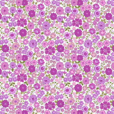Boho Blooms Purple