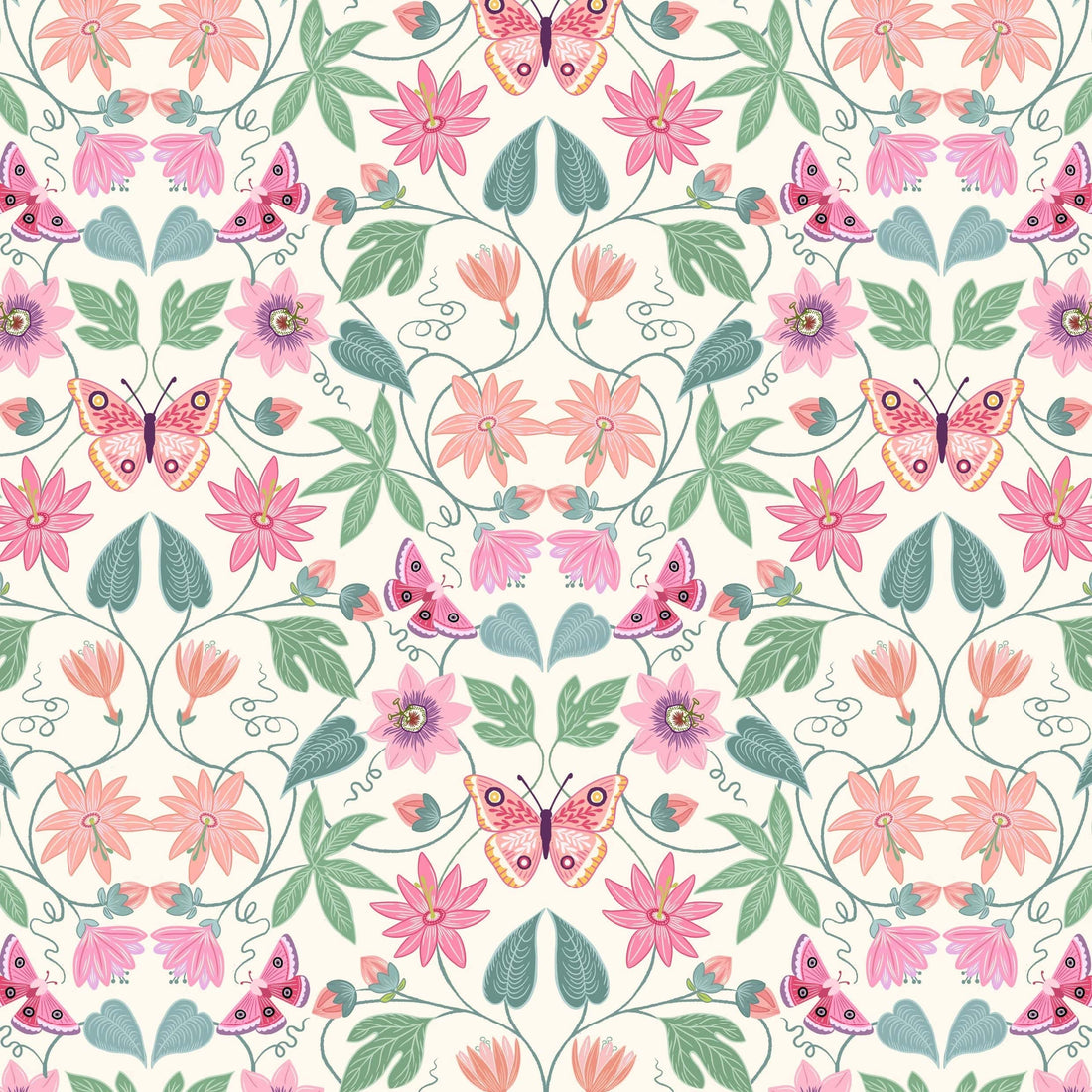 Lewis and Irene Fabric Lewis and Irene Botanical Oasis  - The Sewing Studio