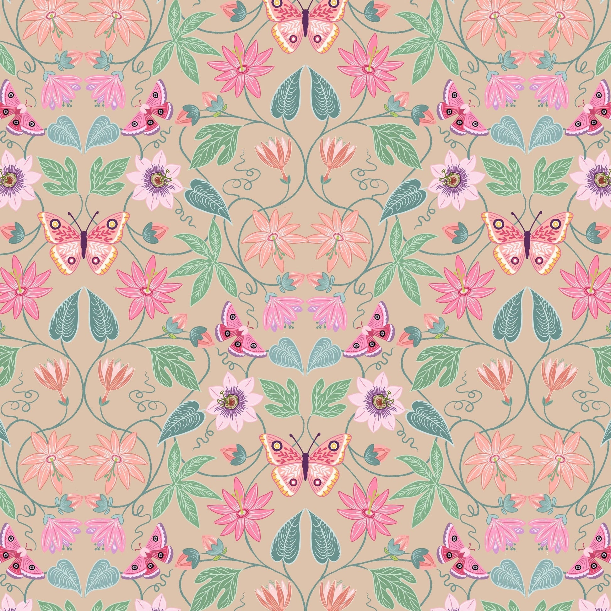 Lewis and Irene Fabric Lewis and Irene Botanical Oasis  - The Sewing Studio