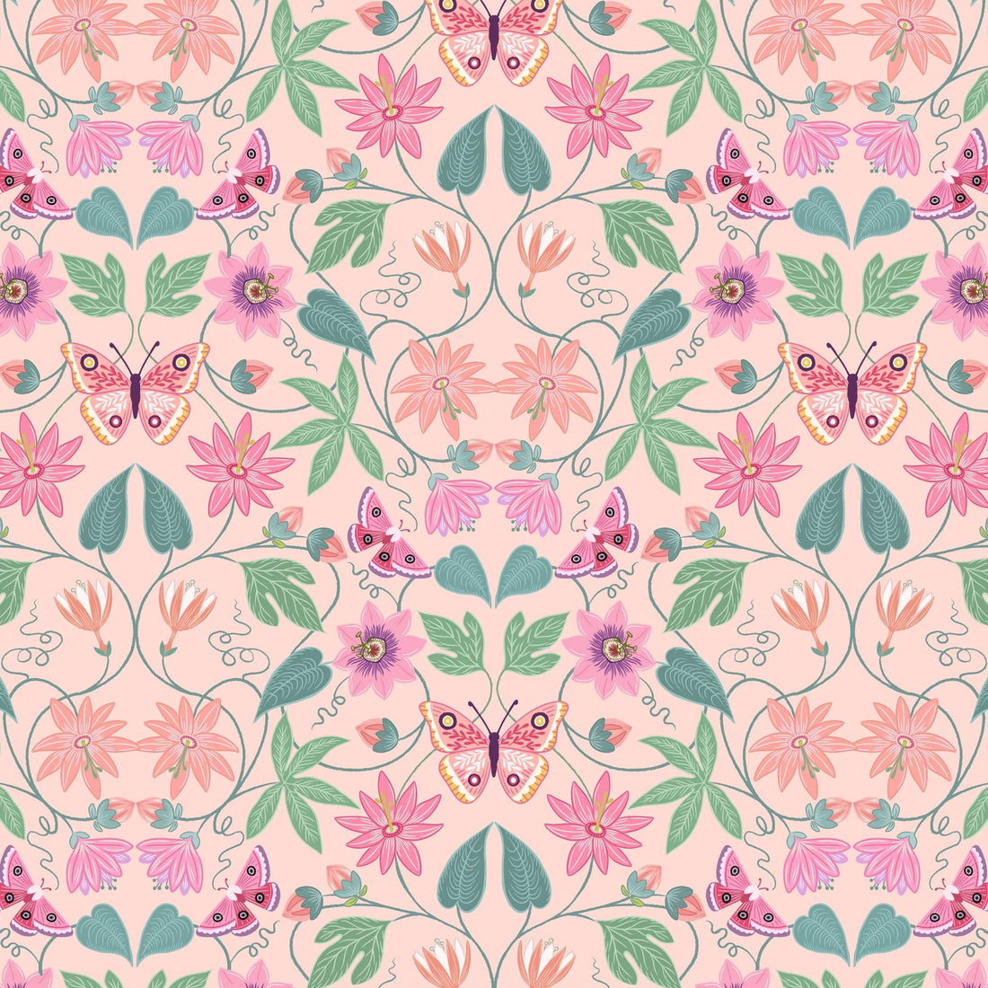 Lewis and Irene Fabric Lewis and Irene Botanical Oasis  - The Sewing Studio