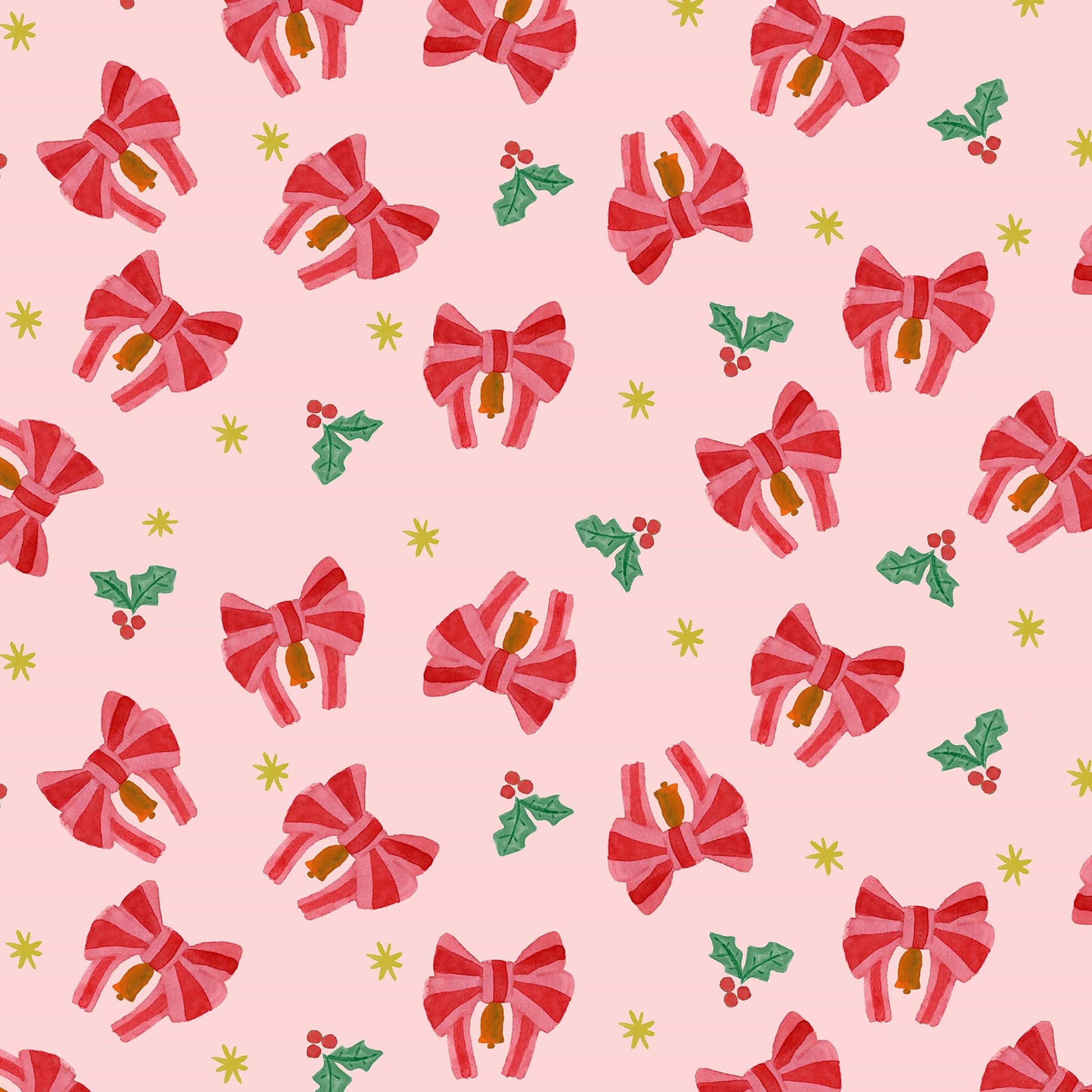 Multi-coloured Christmas Lewis and Irene Fabric Lewis & Irene Merry Happy Christmas - The Sewing Studio