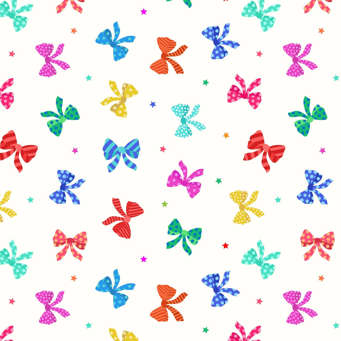Multi-coloured Novelty Lewis and Irene Fabric Lewis & Irene Small Things Celebrations - The Sewing Studio