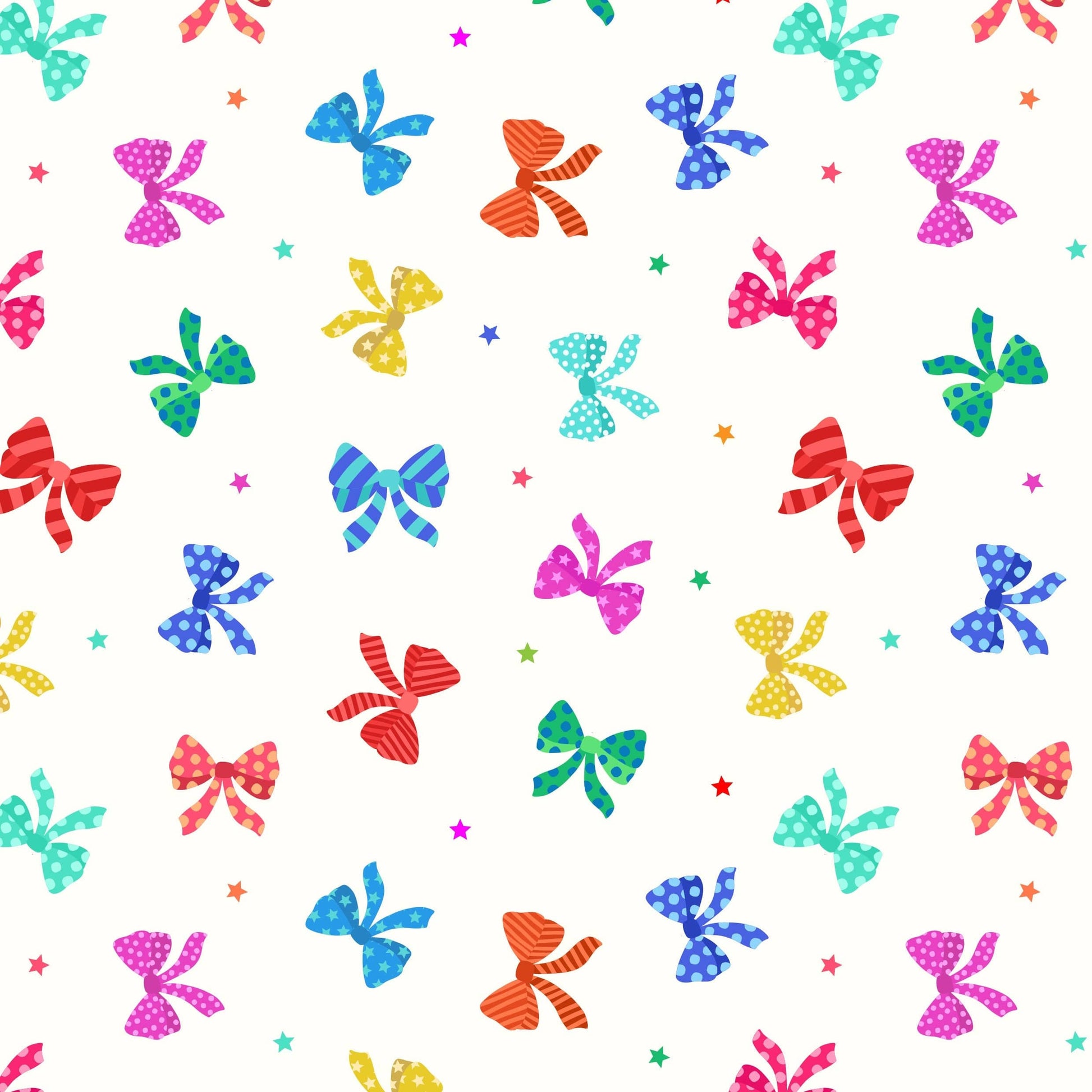 Multi-coloured Novelty Lewis and Irene Fabric Lewis & Irene Small Things Celebrations - The Sewing Studio