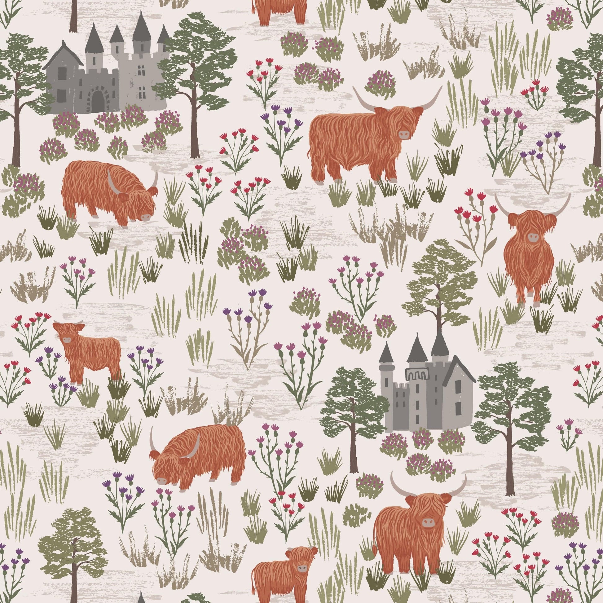 Lewis and Irene Fabric Lewis and Irene Loch Lewis Flannel  - The Sewing Studio