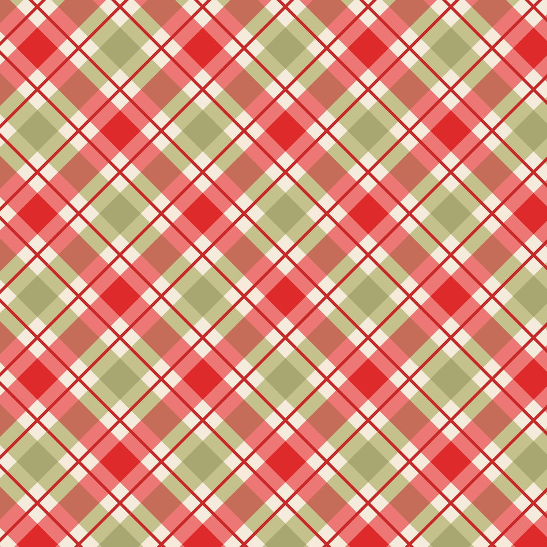 Multi-coloured Christmas Lewis and Irene Fabric Lewis & Irene Celtic Christmas Fabric - The Sewing Studio