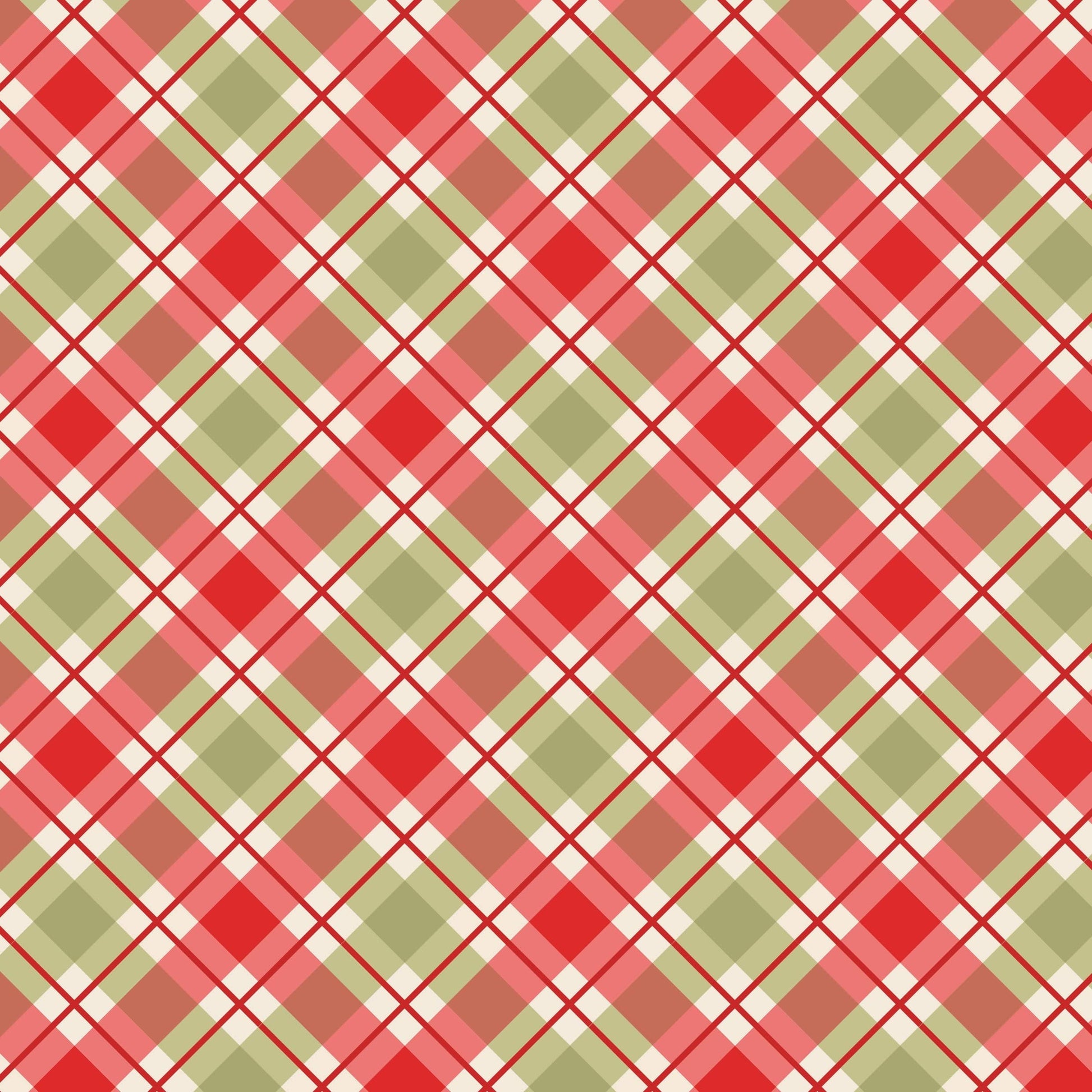 Multi-coloured Christmas Lewis and Irene Fabric Lewis & Irene Celtic Christmas Fabric - The Sewing Studio