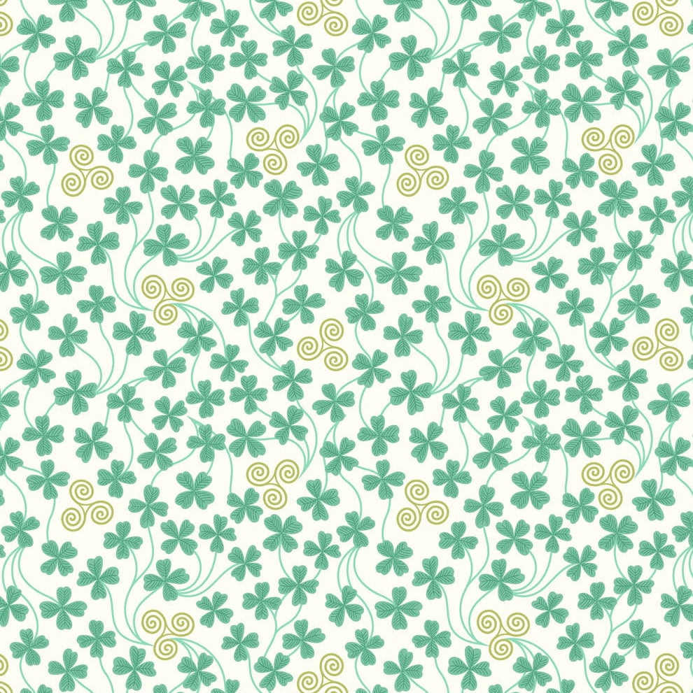 Multi-coloured Foliage Lewis and Irene Fabric Lewis and Irene Fields of Clover - The Sewing Studio