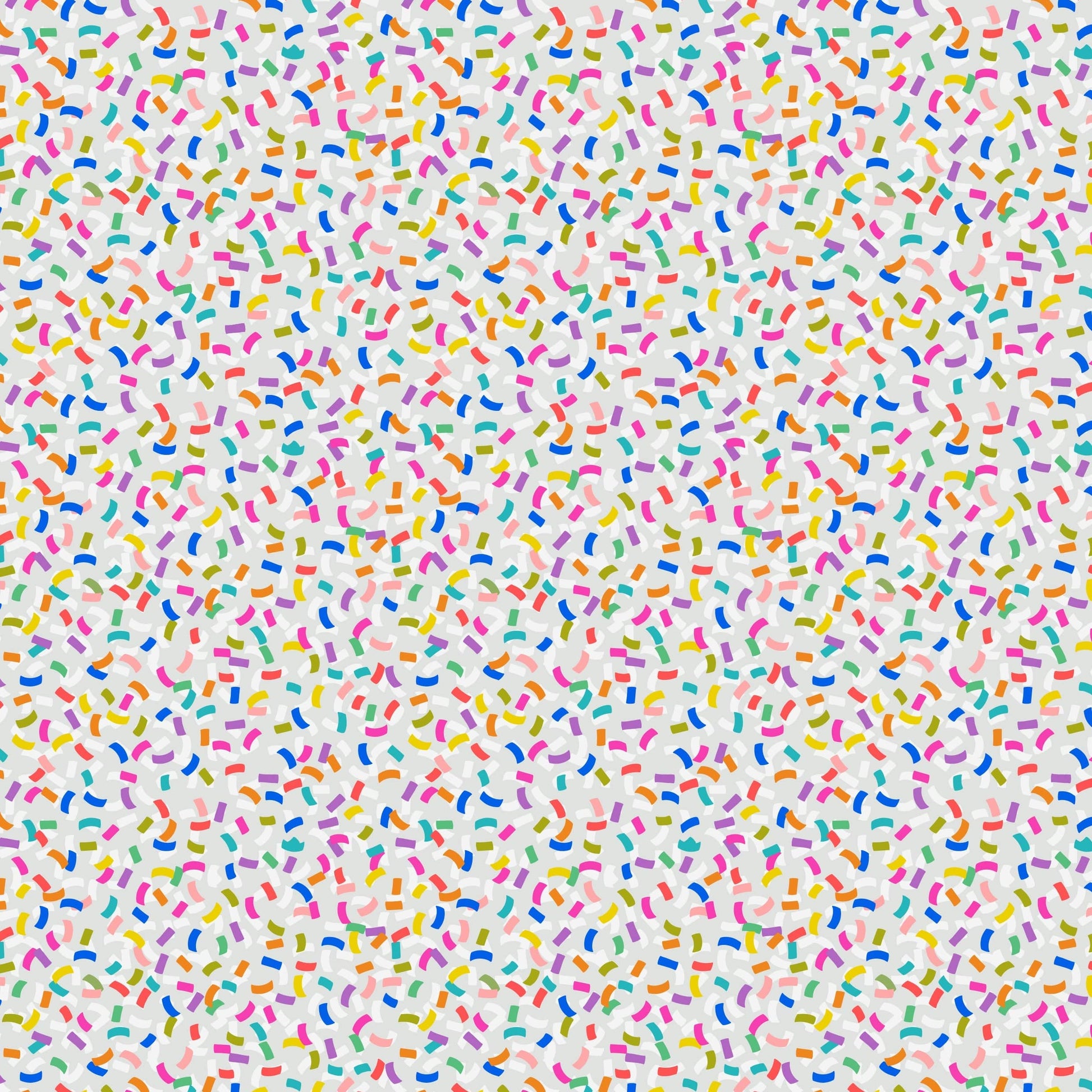Multi-coloured Novelty Lewis and Irene Fabric Lewis & Irene Small Things Celebrations - The Sewing Studio