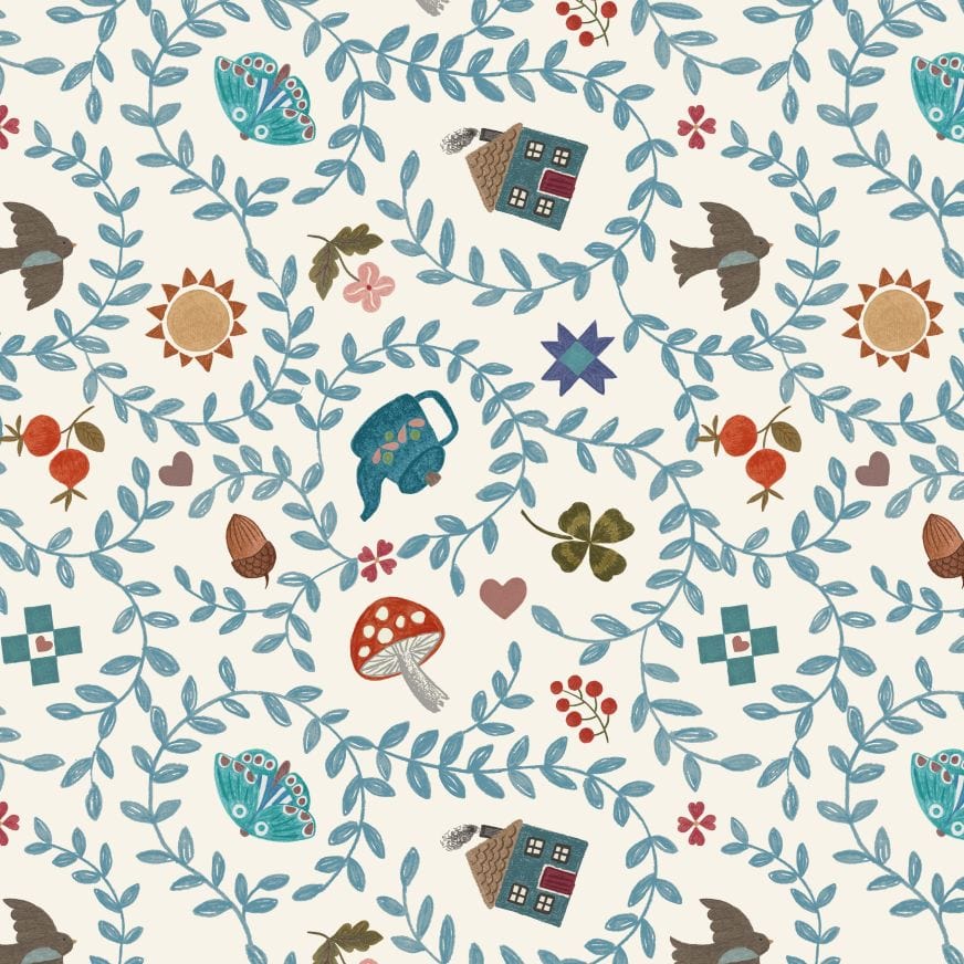 Lewis and Irene Fabric Lewis and Irene Cosy Home  - The Sewing Studio