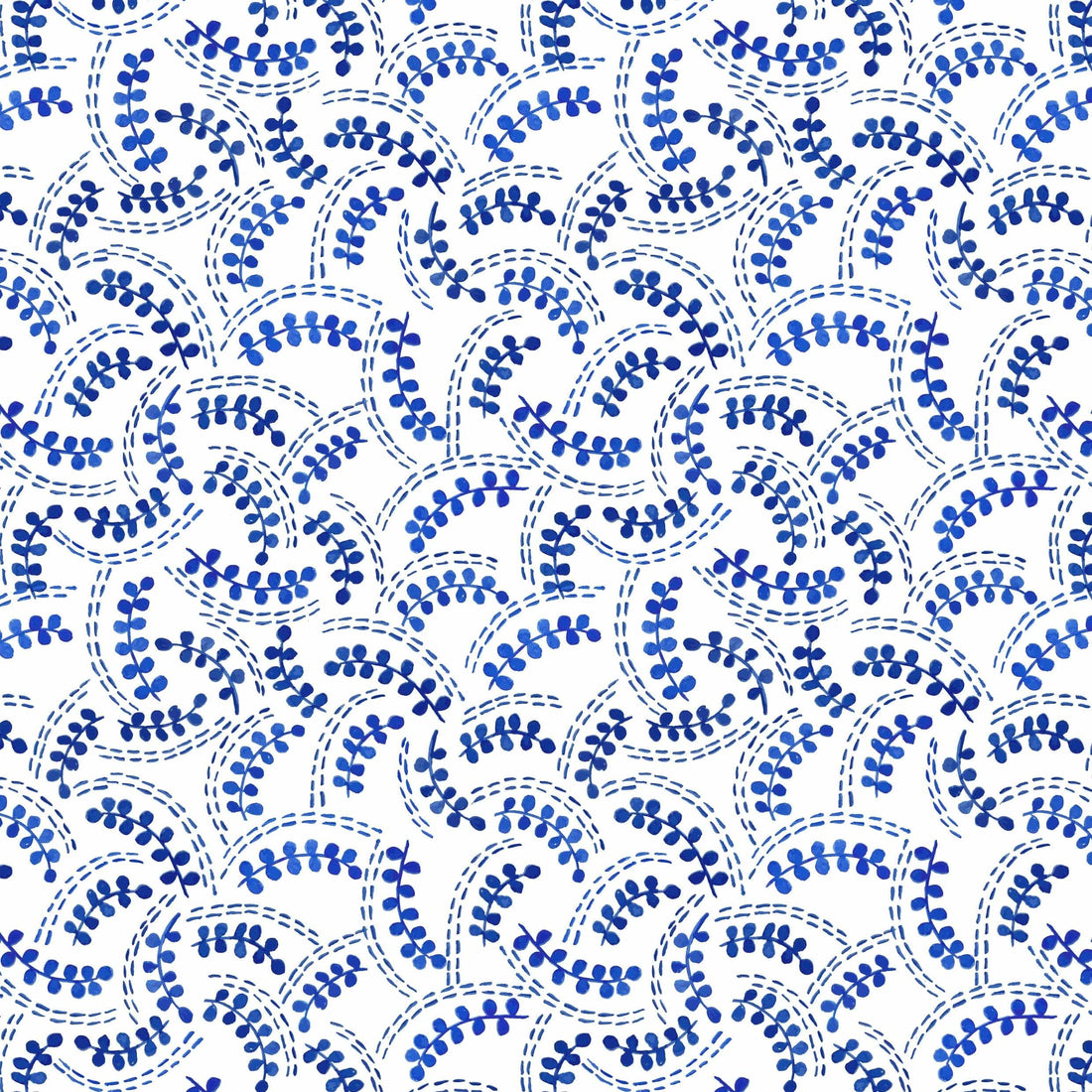 Lewis and Irene Fabric Lewis and Irene Porcelain and Sea Glass  - The Sewing Studio