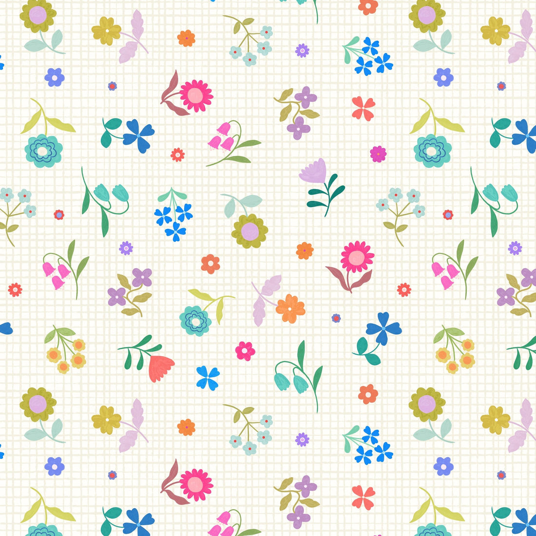 Multi-coloured Floral Lewis and Irene Fabric Lewis and Irene Patchwork Joy - The Sewing Studio