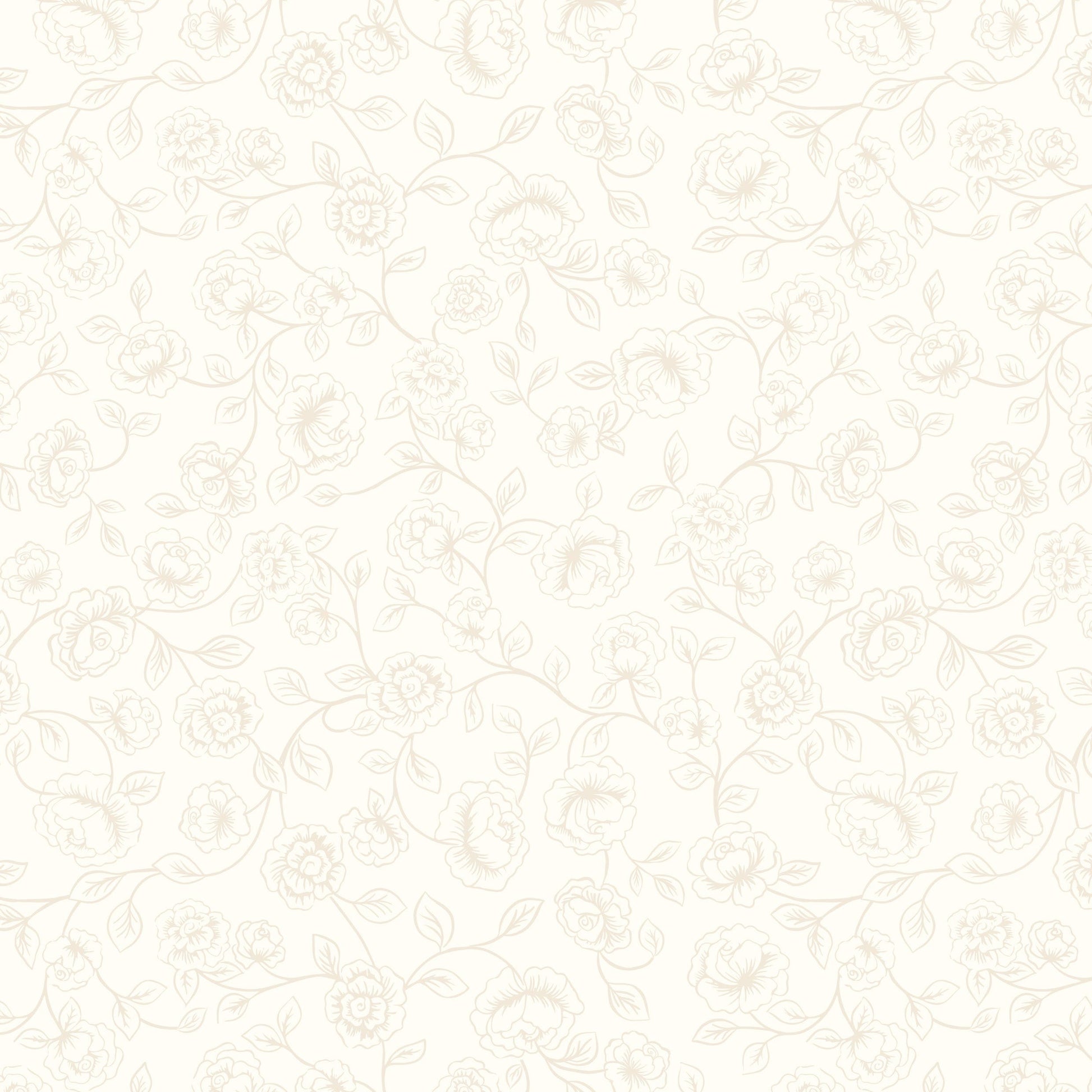 Creams and Naturals Floral Lewis and Irene Fabric Lewis & Irene Tiny Tonals SS26 - The Sewing Studio