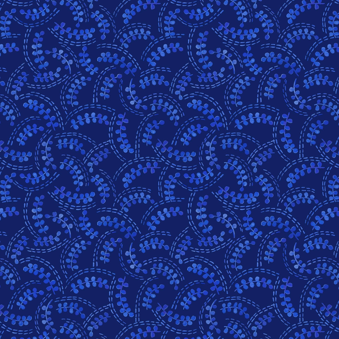 Lewis and Irene Fabric Lewis and Irene Porcelain and Sea Glass  - The Sewing Studio