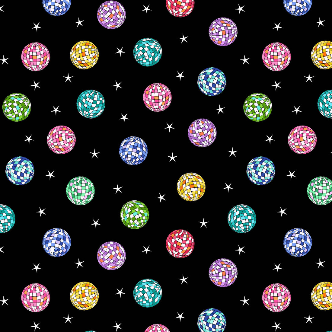Multi-coloured Novelty Lewis and Irene Fabric Lewis & Irene Small Things Celebrations - The Sewing Studio