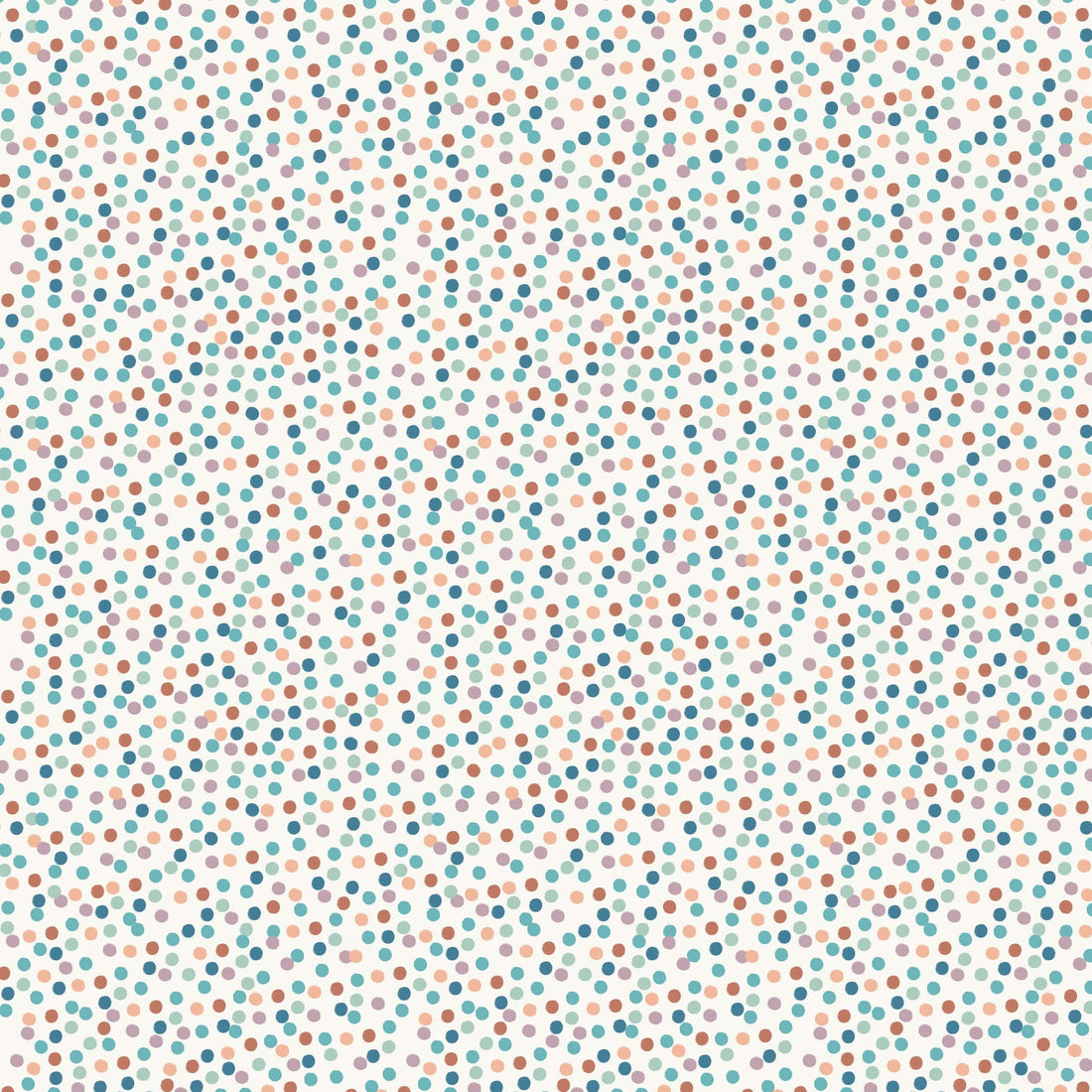 Multi-coloured Spots and Dots Lewis and Irene Fabric Lewis and Irene Jaynie - The Sewing Studio