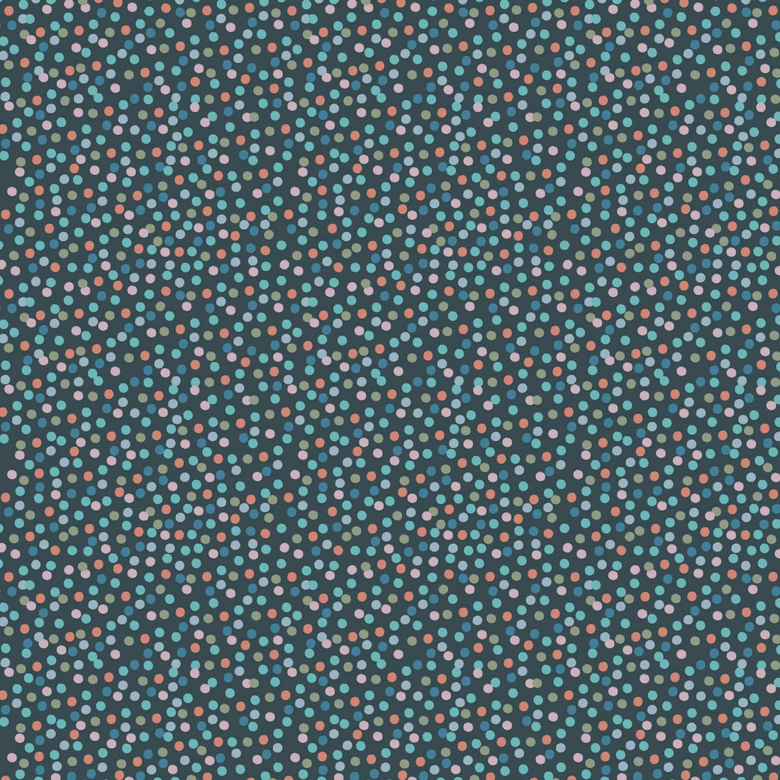 Multi-coloured Spots and Dots Lewis and Irene Fabric Lewis and Irene Jaynie - The Sewing Studio