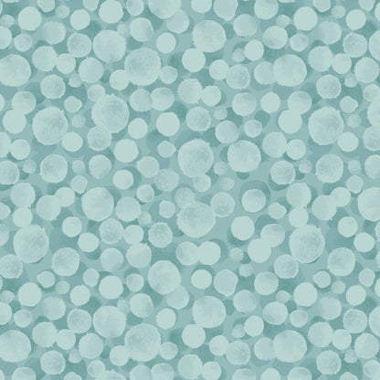 Blue Blender Lewis and Irene Fabric Lewis and Irene Bumbleberries Flannel - The Sewing Studio