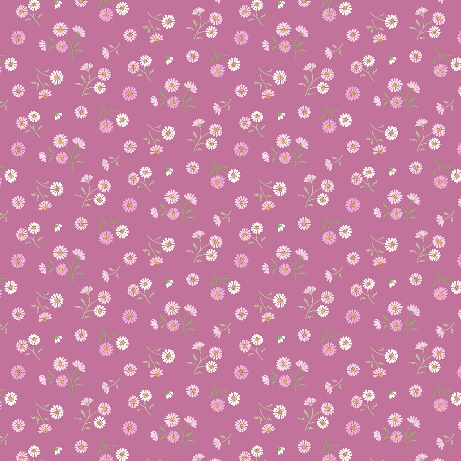Pink Floral Lewis and Irene Fabric Lewis and Irene Floral Heritage - The Sewing Studio