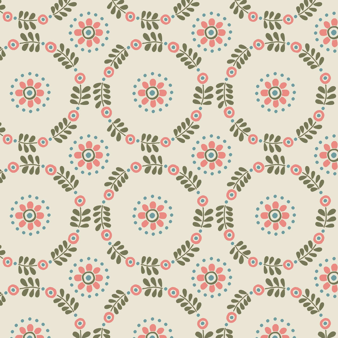 Multi-coloured Floral Lewis and Irene Fabric Extra Wide Lewis and Irene Wide Widths - The Sewing Studio