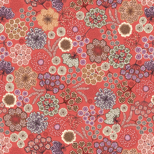 Multi-coloured Floral Lewis and Irene Fabric Extra Wide Lewis and Irene Wide Widths - The Sewing Studio