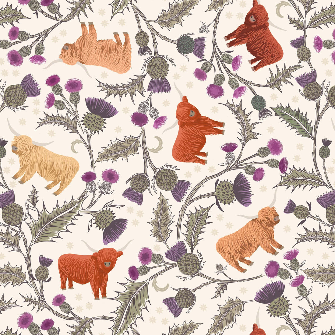 Multi-coloured Floral Lewis and Irene Fabric Extra Wide Lewis and Irene Wide Widths - The Sewing Studio