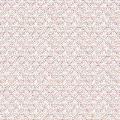 Fancy Shells Linen Pink