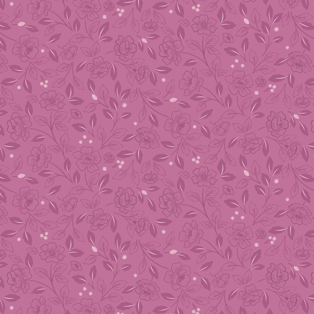 Pink Floral Lewis and Irene Fabric Lewis and Irene Floral Heritage - The Sewing Studio