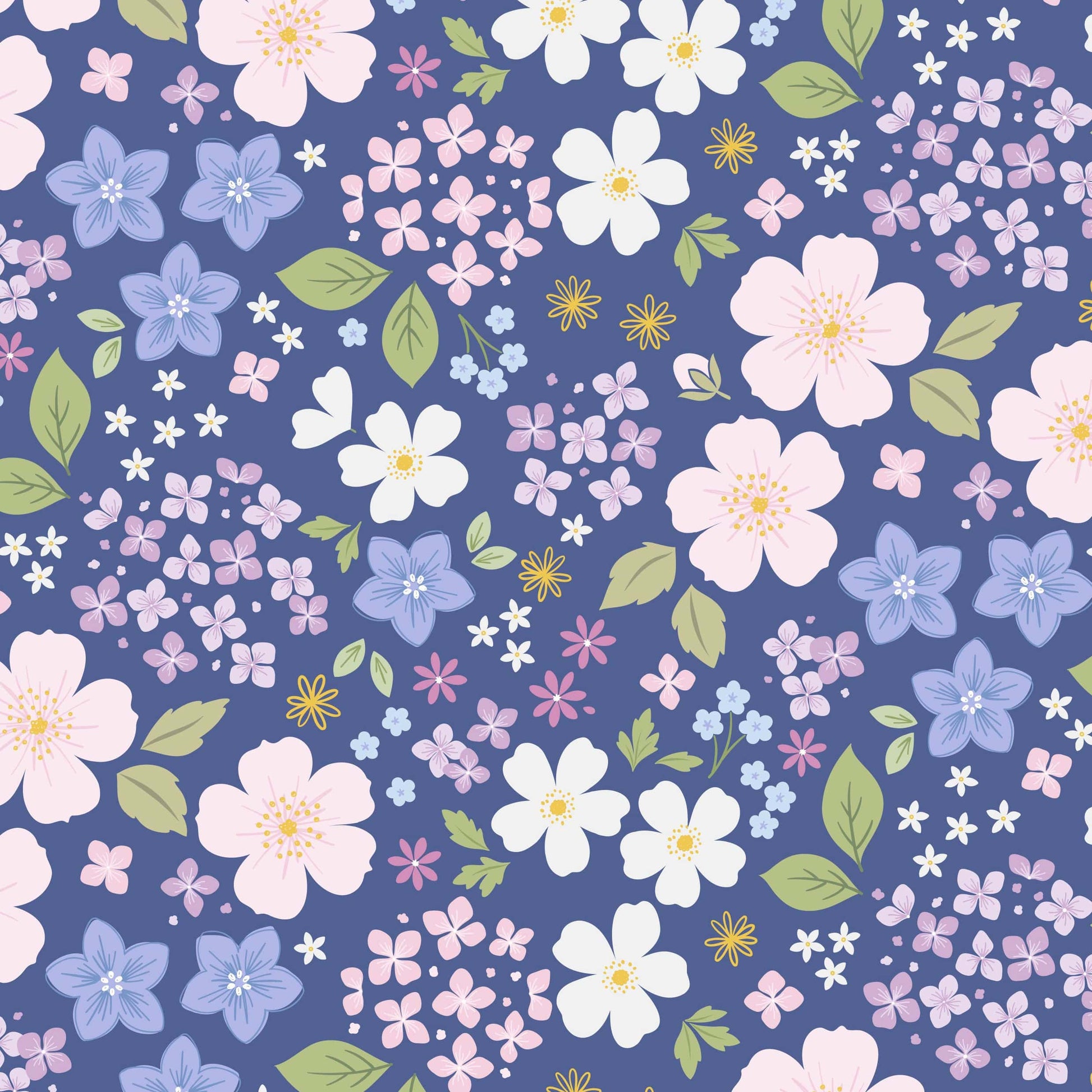 Multi-coloured Floral Lewis and Irene Fabric Lewis and Irene Floral Heritage - The Sewing Studio