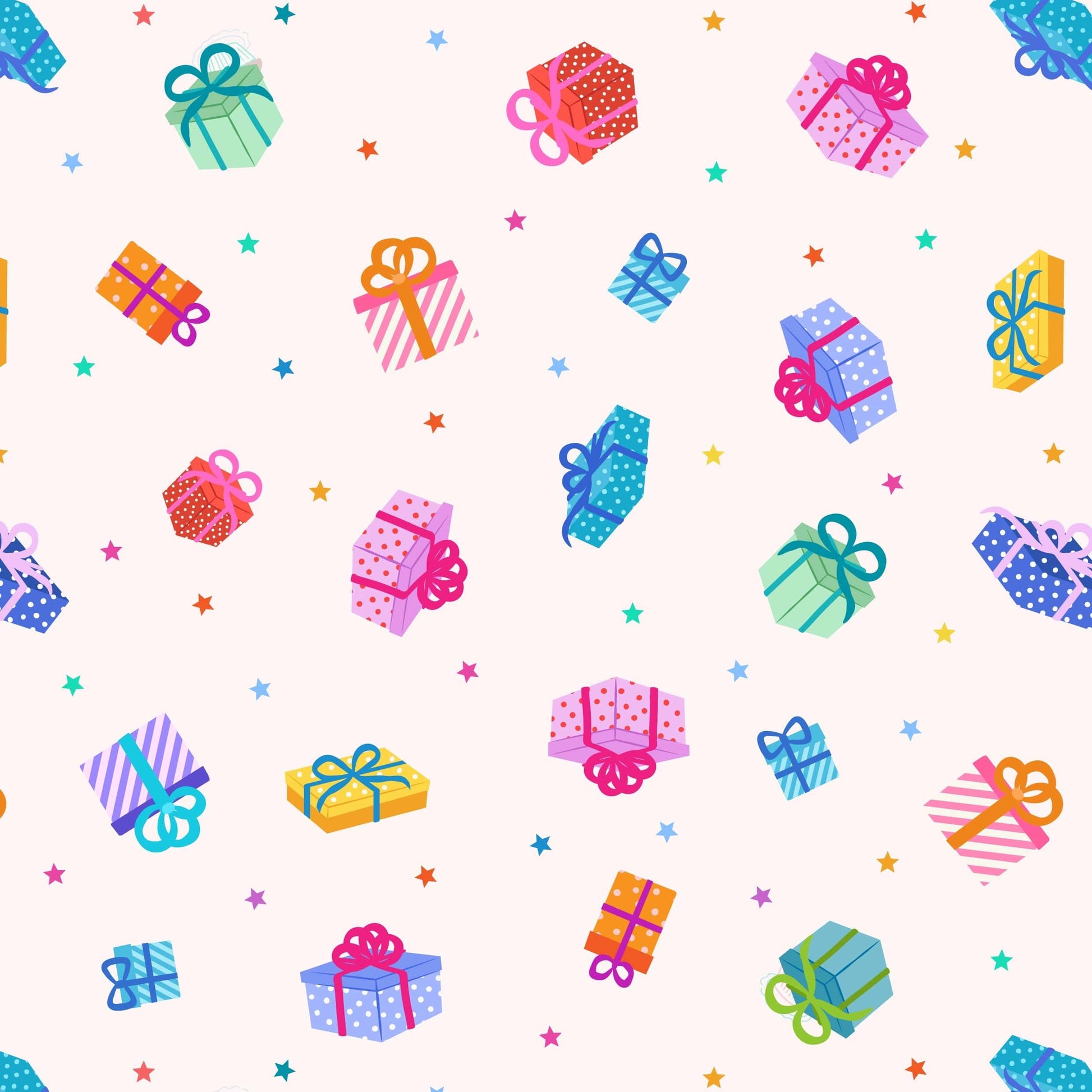 Multi-coloured Novelty Lewis and Irene Fabric Lewis & Irene Small Things Celebrations - The Sewing Studio