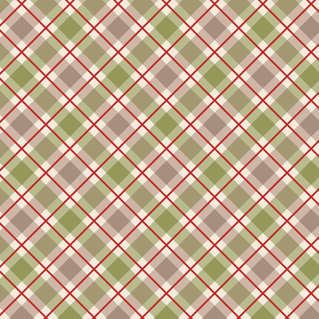 Multi-coloured Christmas Lewis and Irene Fabric Lewis & Irene Celtic Christmas Fabric - The Sewing Studio