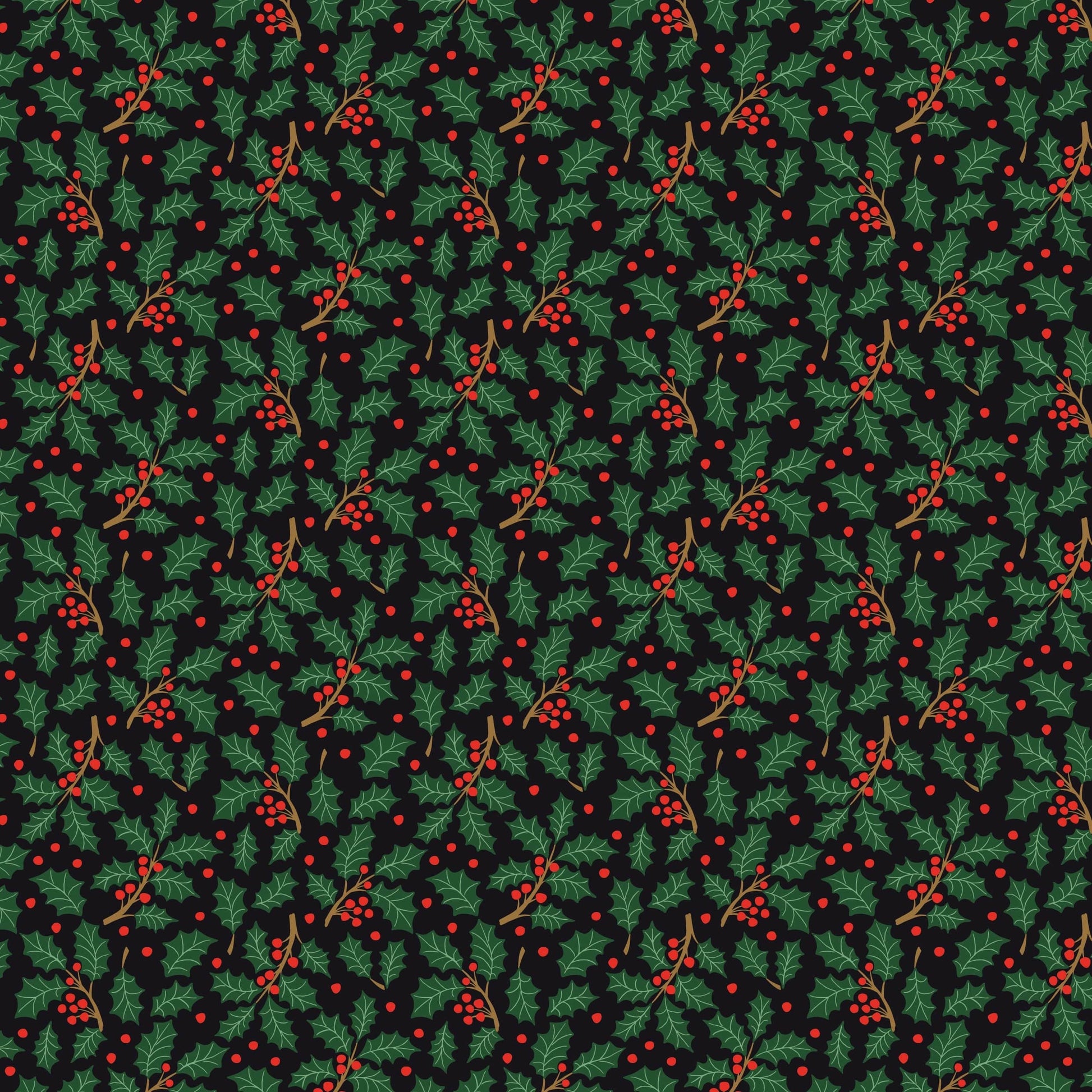 Lewis and Irene Fabric Lewis and Irene Christmas Fabric All is Bright by Stuart Hillard  - The Sewing Studio