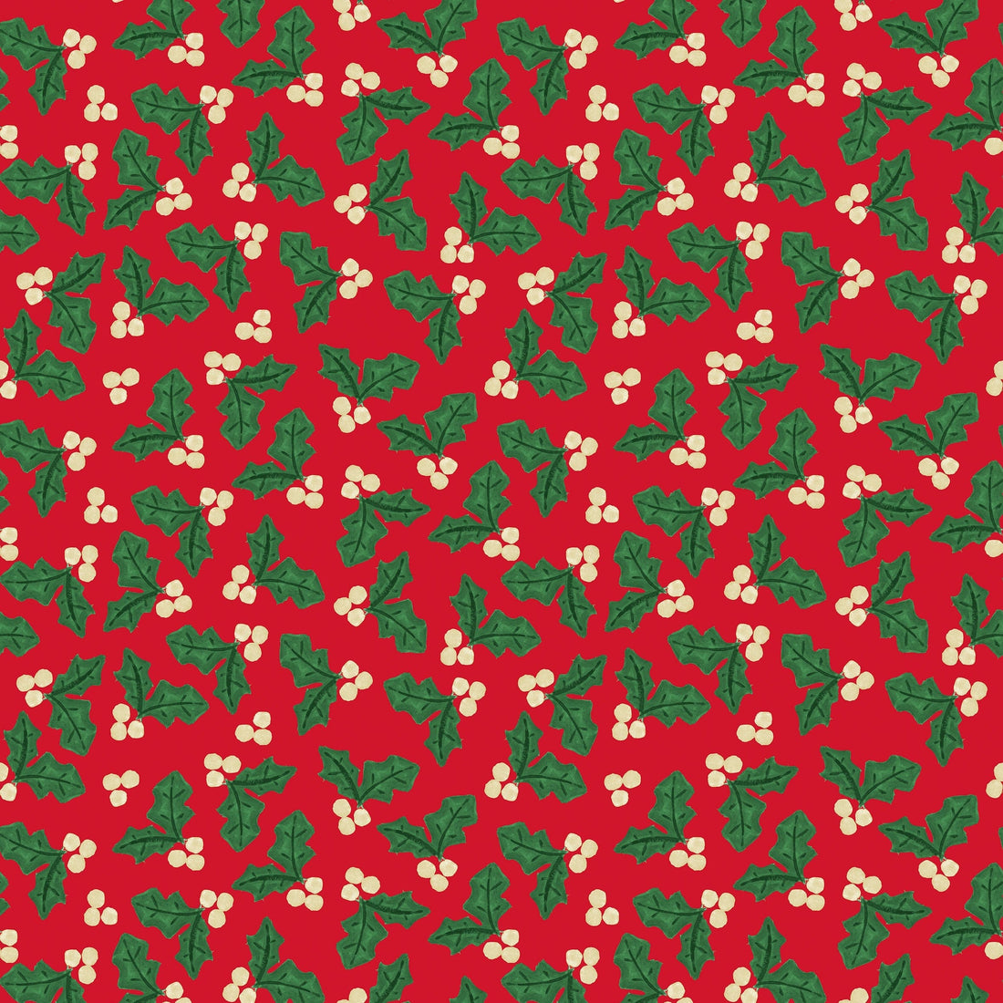 Multi-coloured Christmas Lewis and Irene Fabric Lewis & Irene Merry Happy Christmas - The Sewing Studio