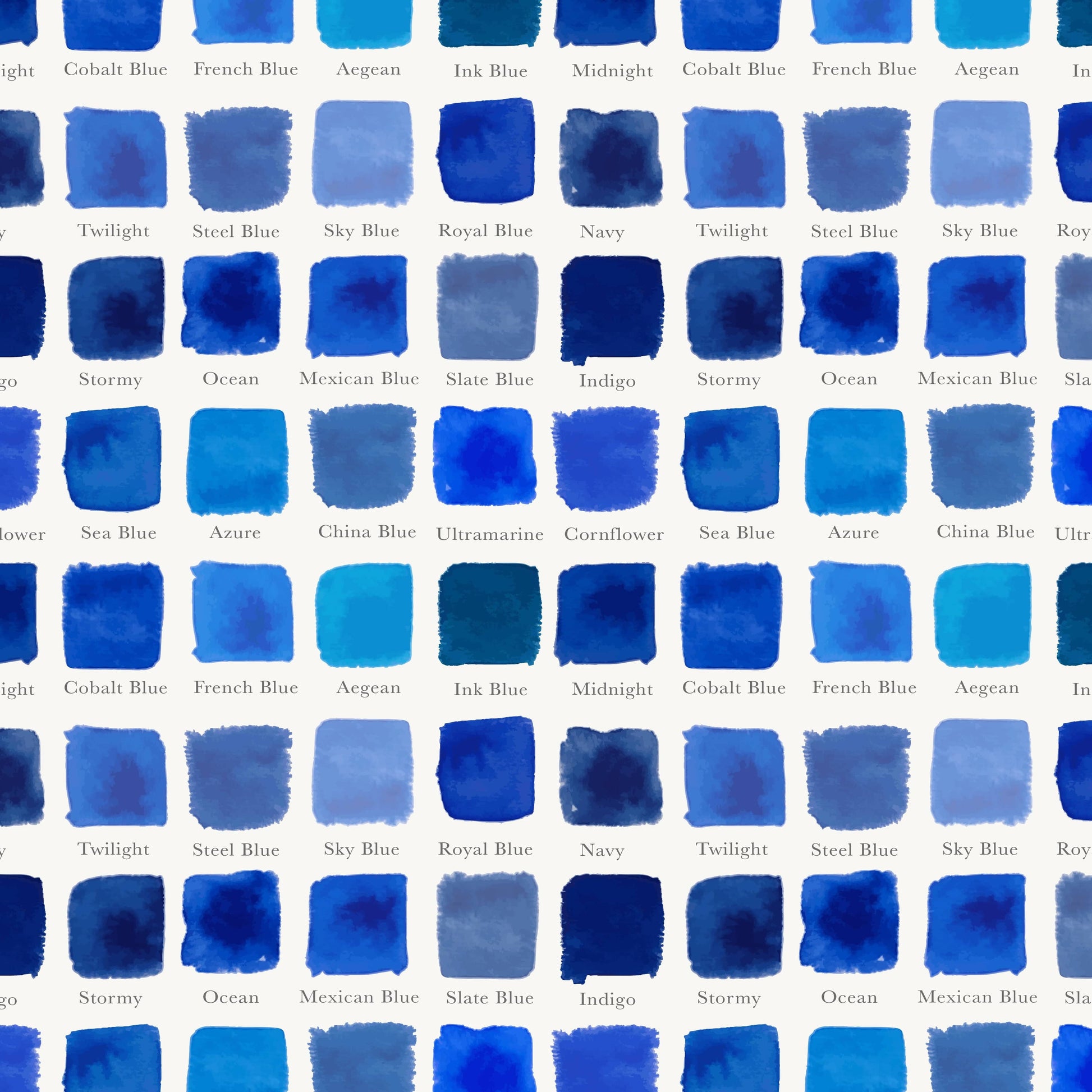 Lewis and Irene Fabric Lewis and Irene Porcelain and Sea Glass  - The Sewing Studio