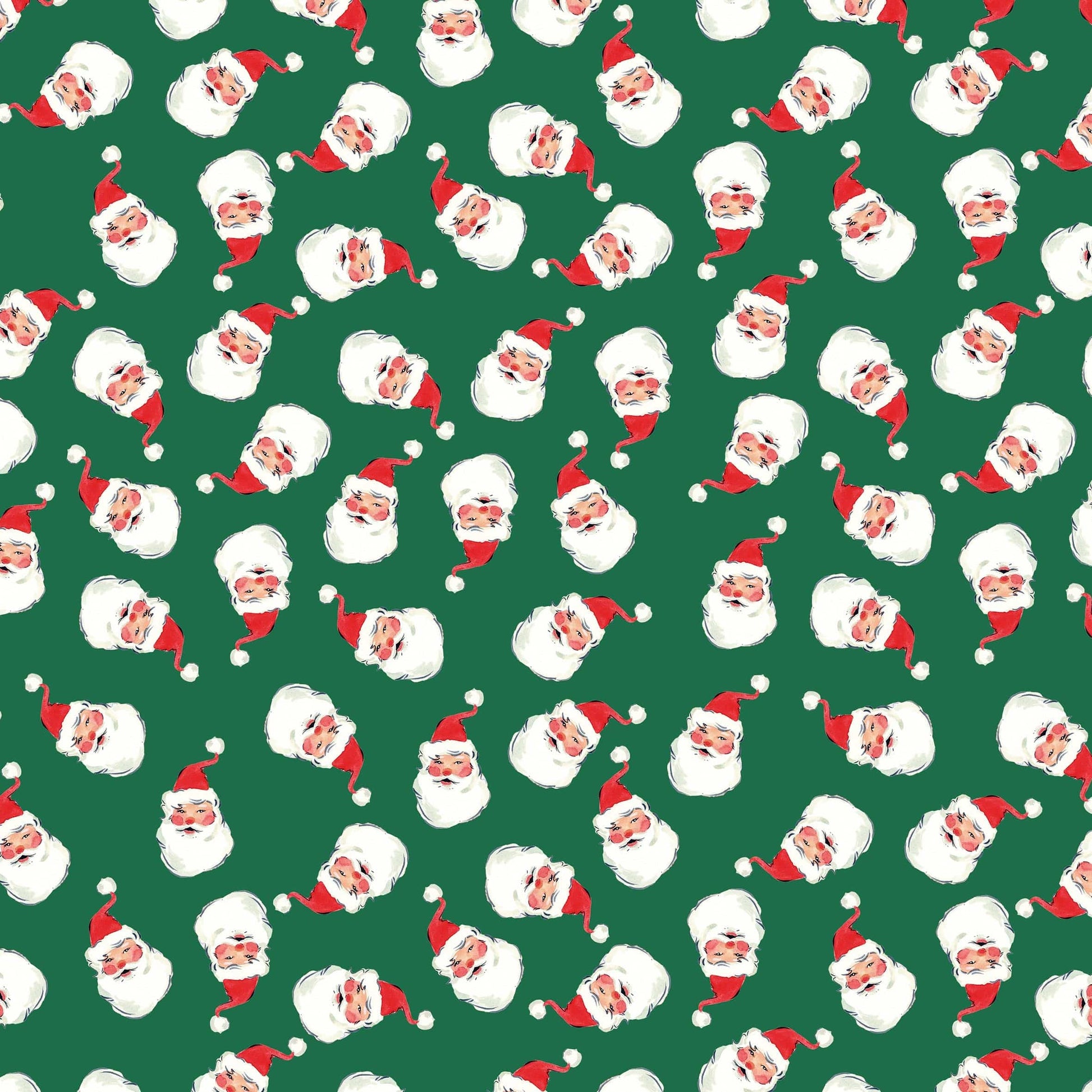 Multi-coloured Christmas Lewis and Irene Fabric Lewis & Irene Merry Happy Christmas - The Sewing Studio