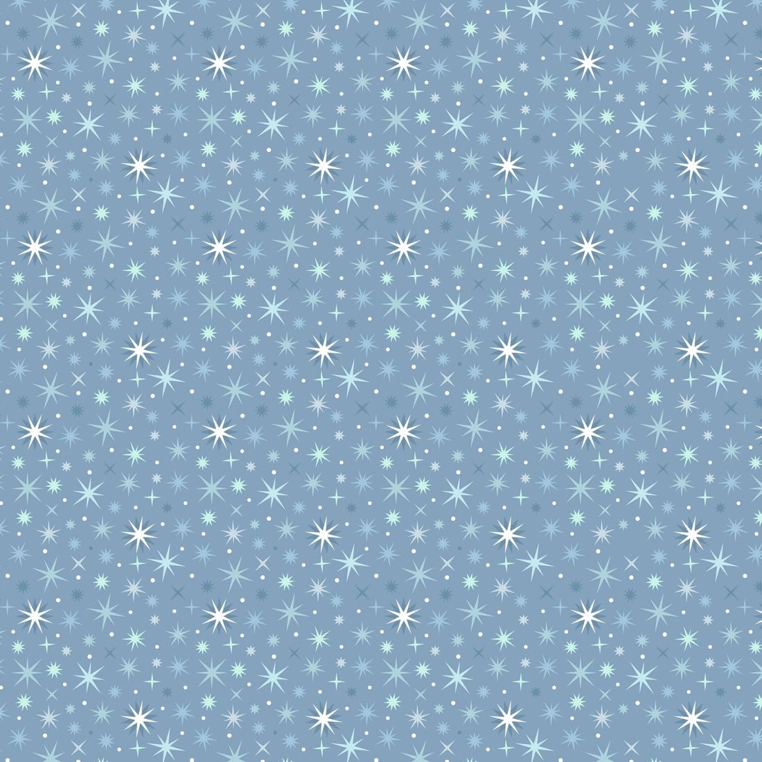 Lewis and Irene Fabric Lewis and Irene A Winters Moon Pearlescent Fabric  - The Sewing Studio