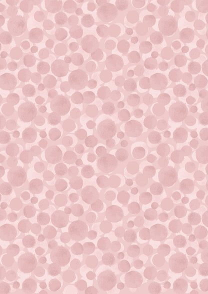 Lewis and Irene Fabric Lewis and Irene Bumbleberries Soft Pink BB329  - The Sewing Studio