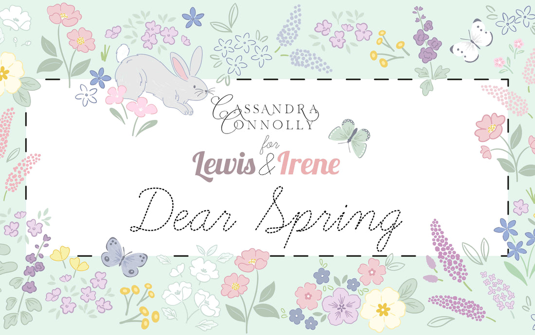 Lewis and Irene Fabric Lewis and Irene Dear Spring  - The Sewing Studio