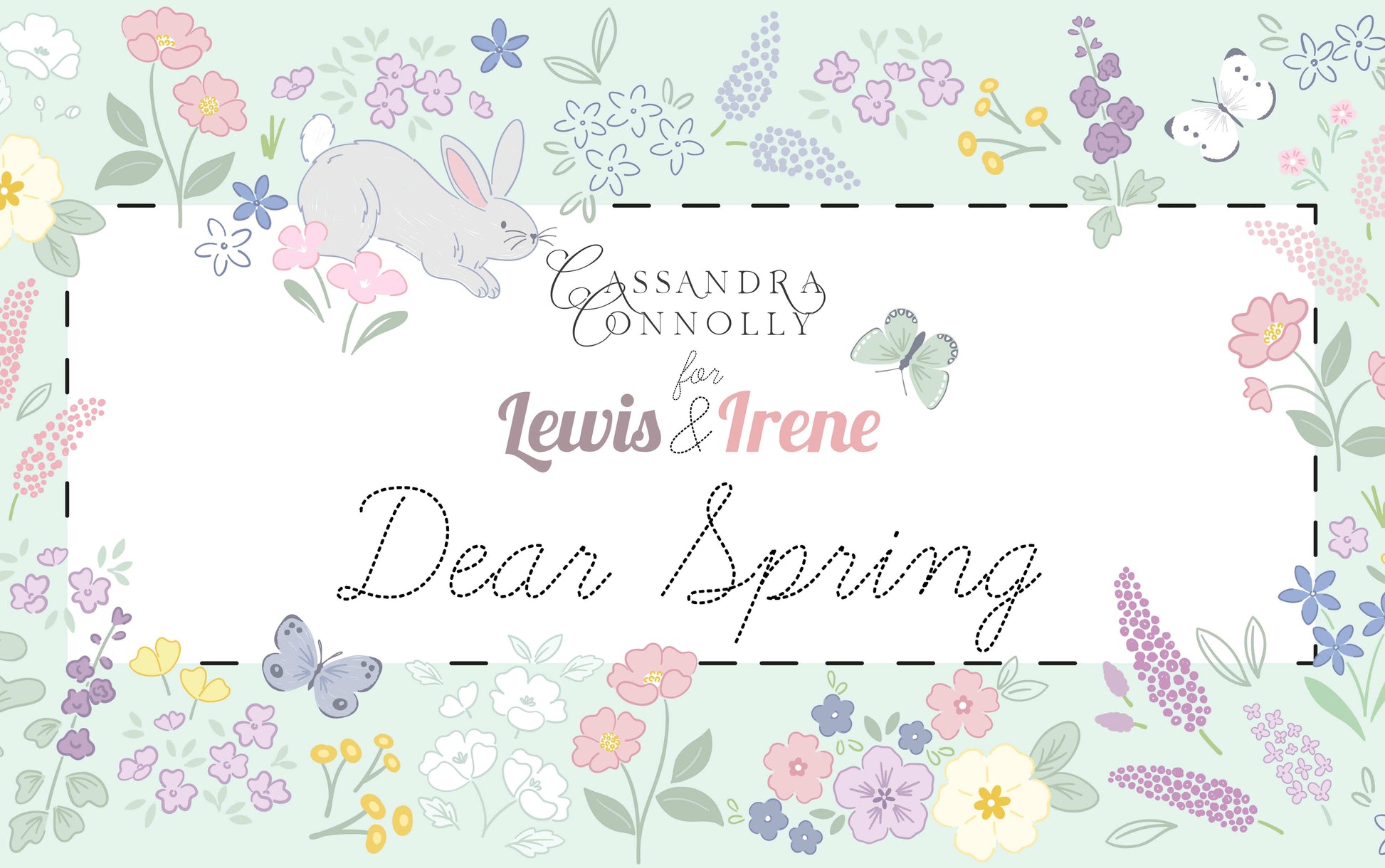 Lewis and Irene Fabric Lewis and Irene Dear Spring  - The Sewing Studio